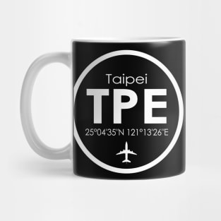 TPE, Taiwan Taoyuan International Airport Mug